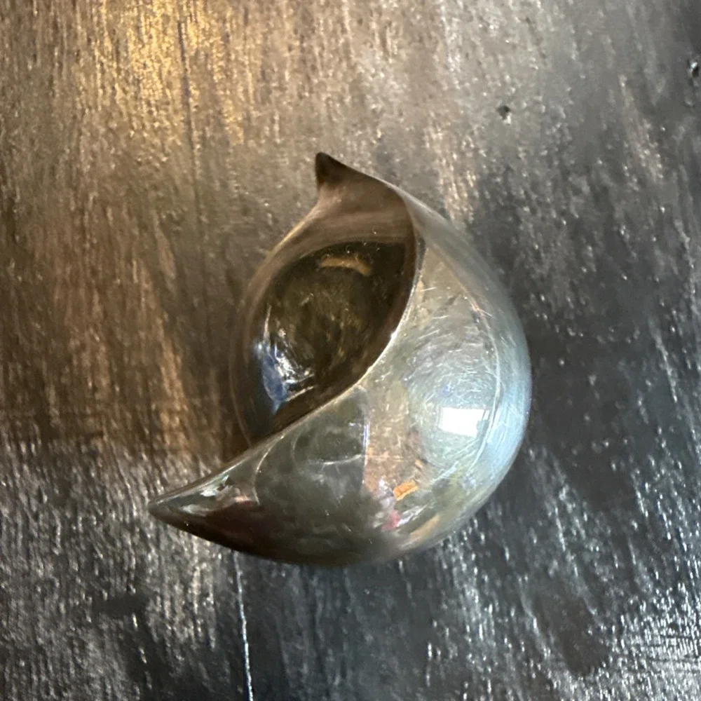 VINTAGE DANSK DESIGNS Bird FIGURINE Silver JAPAN Paperweight Collectible
